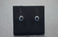 Kolczyki Cyanit Sztyft Kianit Srebro 925 - 11