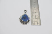 Wisior Azuryt Srebro 925 - 7