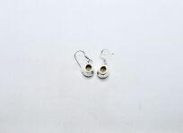 Kolczyki Wiszące Cytryn Srebro 925 - 11