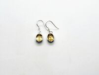 Kolczyki Wiszące Cytryn Srebro 925 - 3