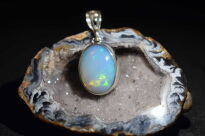 Wisiorek Zawieszka Duży Opal Etiopia Srebro 925 - 6