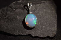 Wisiorek Zawieszka Duży Opal Etiopia Srebro 925 - 8
