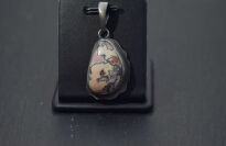 Wisiorek Zawieszka Opal Meksyk Kantera Srebro 925 Rękodzieło - 4