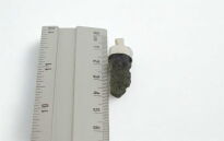 Wisiorek srebrny z mołdawitem naturalny kryształ srebro 925 - 12