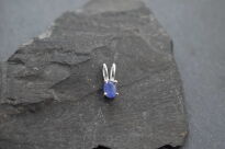 Wisiorek Tanzanit Malutka Zawieszka z Tanzanitem Srebro 925 Naturalny Fasetowany Tanzanit - 5