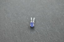 Wisiorek Tanzanit Malutka Zawieszka z Tanzanitem Srebro 925 Naturalny Fasetowany Tanzanit - 13