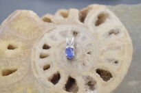 Wisiorek Tanzanit Malutka Zawieszka z Tanzanitem Srebro 925 Naturalny Fasetowany Tanzanit - 4