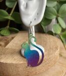 Tęczowe Koty Kolczyki - 2