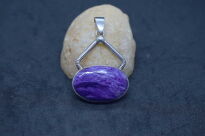 Zawieszka Wisiorek Czaroit Srebro 925 - 5