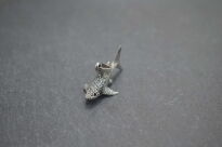 Srebrna zawieszka rekin 925 rekin, oksydowane srebro, biżuteria morska - 5