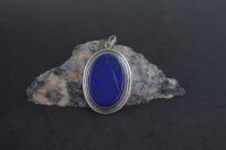 Wisiorek Lapis Lazuli Srebro 925 - 5