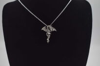 Wisiorek smok z mieczem srebro 925 – symbol mocy i odwagi - 4