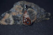 Wisiorek Zawieszka Opal Meksyk Cantera Srebro 925 Fire Opal - 2