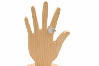 Pierścionek Kamień Księżycowy r.16 Srebro 925 - 10