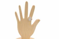 Pierścionek Kamień Księżycowy r.16 Srebro 925 - 4