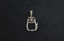 Zawieszka Kot Srebro 925 - 3