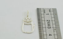 Zawieszka Kot Srebro 925 - 5