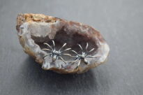 Kolczyki Pająki Sztyft Srebro 925 - 2