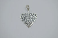 Zawieszka Liść Srebro 925 - 3