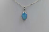 Wisiorek Zawieszka Opal Etiopia Srebro 925 - 2