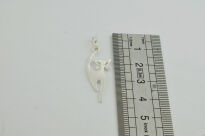 Zawieszka Dwustronny Kot Srebro 925 - 5