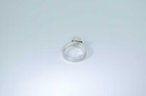 Pierścionek Ciemny Opal Australijski Srebro 925 r.16 Rękodzieło - 22