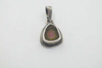 Zawieszka Turmalin Arbuzowy, Srebro 925 - 3