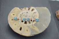 Kolczyki Ważki Barwione Ręcznie Robione Srebro 925 - 11