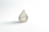 Wisiorek z opalem etiopskim, srebro 925 – pomarańczowy opal łezka - 15