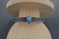 Bransoleta Larimar Srebro 925 Rękodzieło - 6