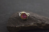 Pierścionek Turmalin Arbuzowy r.15 - 13