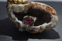Pierścionek Turmalin Arbuzowy r.15 - 4