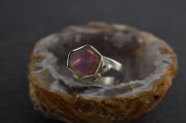 Pierścionek Turmalin Arbuzowy r.15 - 8