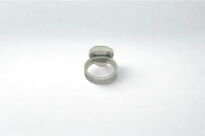 Pierścień Ciemny Opal z Etiopii r.12 Srebro 925 Rękodzieło - 15