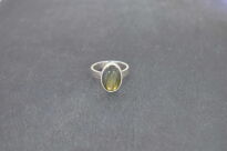 Pierścionek Labradoryt r.14 Srebro 925 Rękodzieło - 11