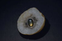 Pierścionek Labradoryt r.14 Srebro 925 Rękodzieło - 13