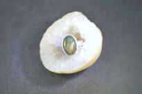 Pierścionek Labradoryt r.14 Srebro 925 Rękodzieło - 8