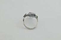 Pierścień Smok Regulowany Srebro 925 - 8