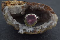 Pierścionek Turmalin Arbuzowy r.15, Srebro 925 - 5