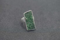 Pierścionek Uwarowit r.15 Srebro 925 - 9