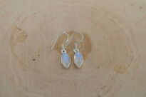 Kolczyki z ładnym kamieniem księżycowym srebro 925 - 14