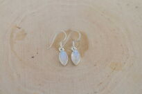 Kolczyki z ładnym kamieniem księżycowym srebro 925 - 3