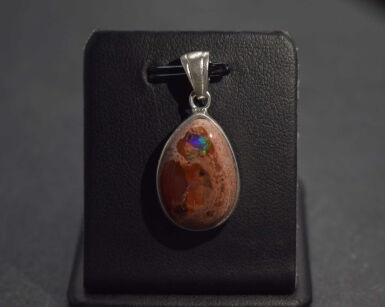 Wisiorek Zawieszka Opal Meksyk Cantera Srebro 925 Rękodzieło