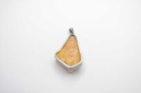 Zawieszka Wisior Naturalny Bursztyn Bałtycki Srebro 925 - 9