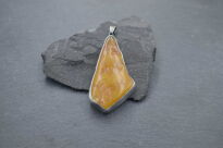 Zawieszka Wisior Naturalny Bursztyn Bałtycki Srebro 925 - 3