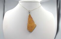 Zawieszka Wisior Naturalny Bursztyn Bałtycki Srebro 925 - 4