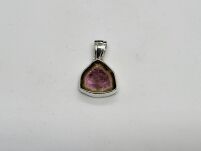 Zawieszka Turmalin Arbuzowy Srebro 925 - 9
