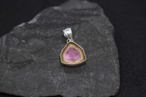 Zawieszka Turmalin Arbuzowy Srebro 925 - 4
