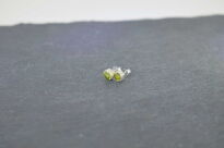 Kolczyki Małe Oliwin Perydot Fasetowany (5 mm) Sztyft Srebro 925 - 9