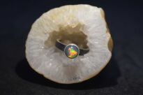 Pierścionek Opal Etiopski Wello r.10 Srebro 925 - 12